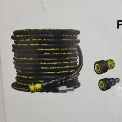 POHIR Pressure Washer Hose 100 Ft 3/8 Inch For Cold And Hot Water 248°F.     201 • $140