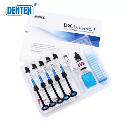 Kit De Compuesto De Resina De Fotocurado Universal Dental Restauración Directa • $48.38