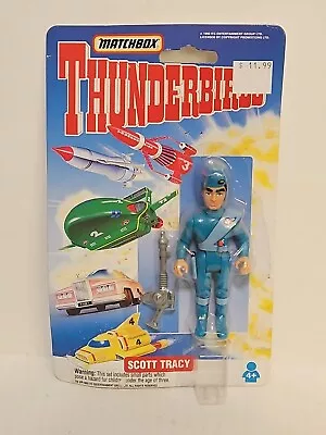 Vintage 1993 Matchbox THUNDERBIRDS Thunderbird 1: Scott Tracy Action Figure New • $14.99
