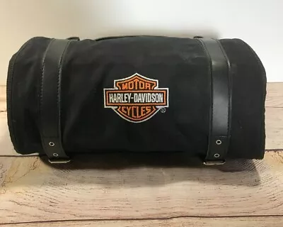 Harley-Davidson Multi-Purpose Roll-Up 8 Pocket Travel Tool Bag Motorcycle Biker • $42