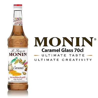Monin Coffee Syrups 70cl Bottles - AS USED BY COSTA COFFEE - Select Your Flavour • £12.69