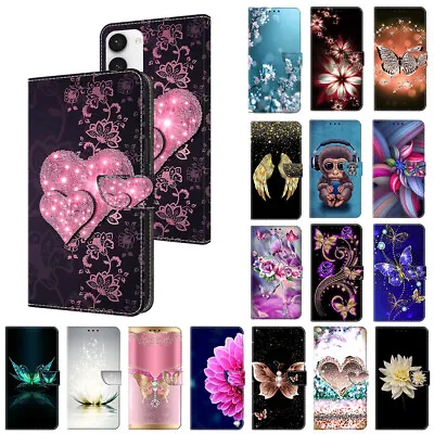 For Oneplus 11 5G Nord 2 2T N20 5G Patterned Flip Wallet Stand Phone Cover Case  • $11.40