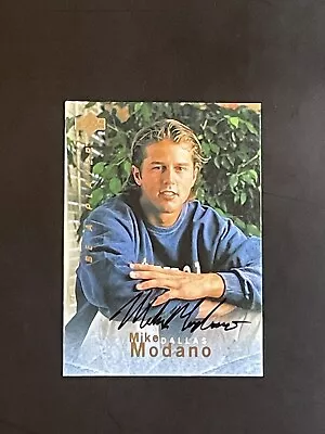 1995-96 Upper Deck Be A Player Autograph #S153 Mike Modano Dallas Stars • $19.95