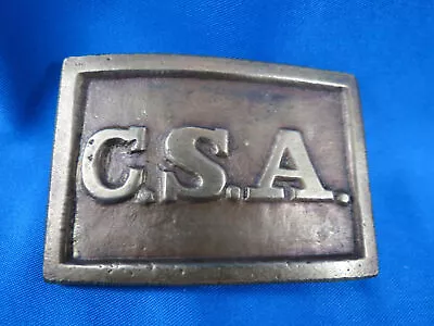 Civil War Confederate Rebel Belt  Buckle Brass Puppy Paw Mounting Hook Repro Csa • $27.97