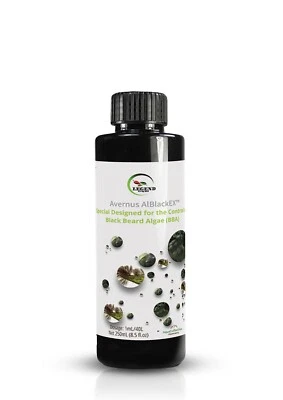 £14.50 • Buy Legend Avernus AlBlackEX 250ml Black Beard Remover Control Treatment Aquarium 