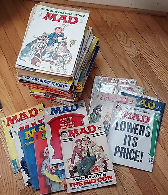 MAD Magazine Huge Lot 100+ - Instant Collection - 1970s 1980s Super Specials + • $122.50