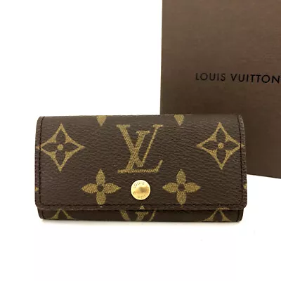 Louis Vuitton Monogram Multicles 4 Ring Key Case/9Y0405 • $2.25