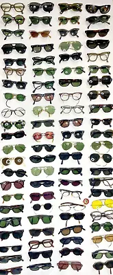 Lot / Group Of (88) Horn Rimmed Retro Bold Cat Eye Vintage Sunglasses I12 • $0.01
