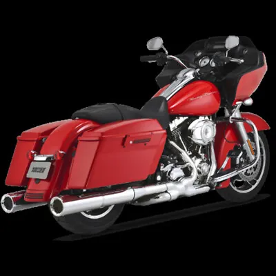 Vance And Hines Hi Output Exhaust Slip-Ons Chrome • $768.59