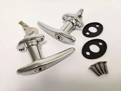1928 1929 Ford Model A Locking Outside Door Handles Kit W/ Key And Pad Set • $1104.87