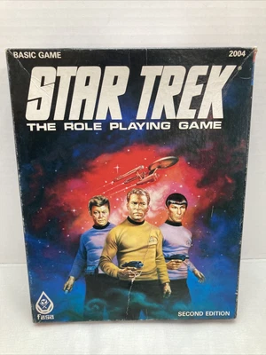 $29.99 • Buy STAR TREK THE ROLE PLAYING GAME Basic Game FASA #2004 2nd Edition