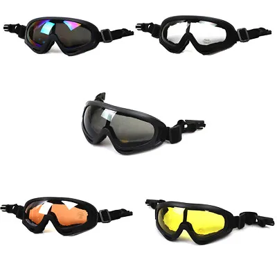 Hunting Tactical Helmet Rail X400 Wind Goggles For FAST AF MICH Helmet 20mm Rail • £10.60