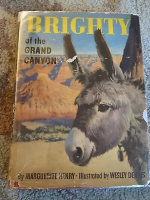 Brighty Of The Grand Canyon By Henry First Printing 1953 Signed By Henry Dennis • $340