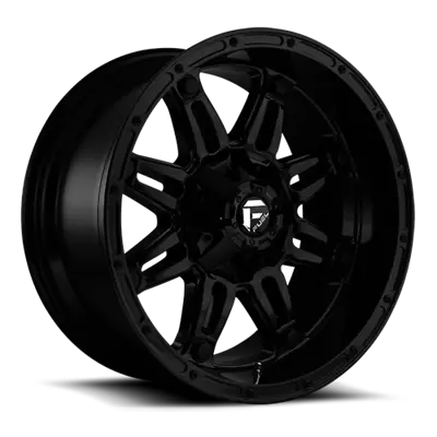 1 New  Gloss Black Fuel Wheels  Hostage D625 20x10 5-139.70/150  (112529) • $436