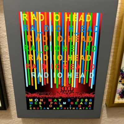 $19.85 • Buy Radiohead Concert Poster