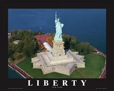 Statue Of Liberty 8 X 10 Aerial Print By Mike Smith ***LAST ONE*** • $5