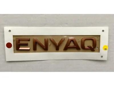 GENUINE Skoda Enyaq IV Rear Emblem Copper ENYAQ 5LG853687Q 60B • $39.95