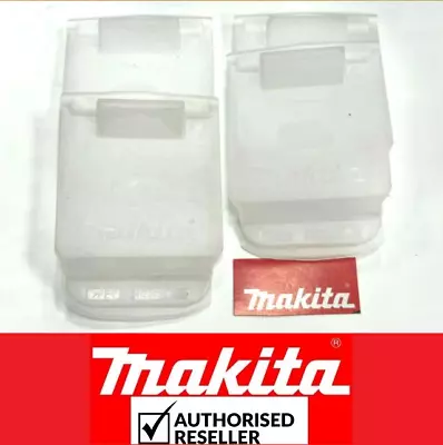 4 Pcs Genuine Makita XGT 40V Battery Terminal Protector Cover • £9.86