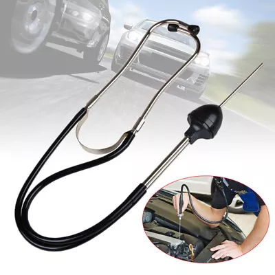 Dual Tube Sound Stethoscope Car Engine Troubleshooting Tool Mechanic Stethoscope • $13.45