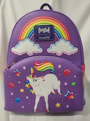 Loungefly Lisa Frank Rainbow Unicorn Mini Backpack **BRAND NEW** • $46