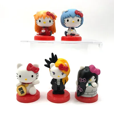 $44.50 • Buy Hello Kitty Evangerion REI ASUKA SADAKO LUCKY CAT YOSHIKI Set Choco Egg Figure