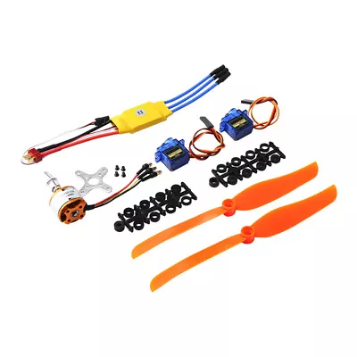 A2212 1400KV Brushless Motor 30A ESC SG90 9G Power System Combo For RC Plane • $19.01