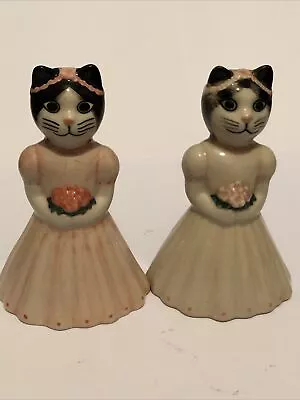 Two Quail Cats - Bridesmaid Pink & Apricot Dresses • £10