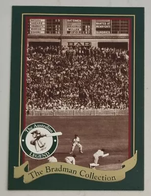 $8.50 • Buy Don Bradman The Bradman Collection Gold Foil Card Not Signed Cricket Wheet Bix