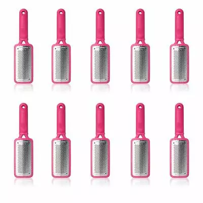 Microplane Colossal Foot File / Pedicure Rasp 10 Pack - Pink • $98.99