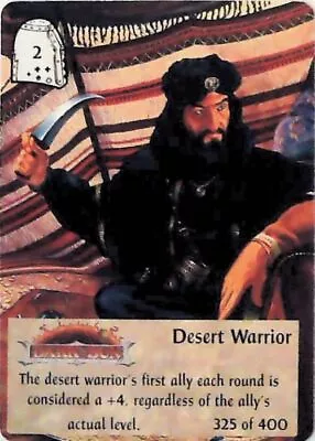 Spellfire CCG Desert Warrior - 1st Edition 325 Of 400 • $1.99