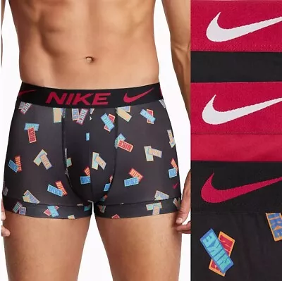 Men's Nike Dri-FIT Essential 3-pack Microfiber Trunks • $29