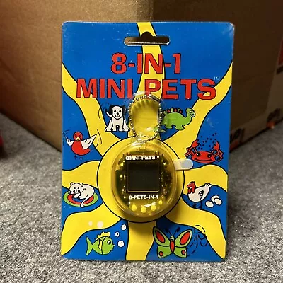 Mini Pet Toy Virtual Pets 8in1 Electronic Vtg Game Collectible Rare 1997  • $23.99