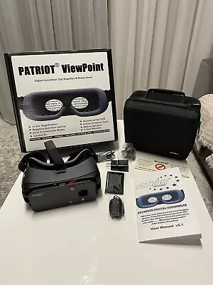 £2150 • Buy Patriot ViewPoint-101 Degrees FOV-Low Vision Glasses/Magnifier-Visually Impaired