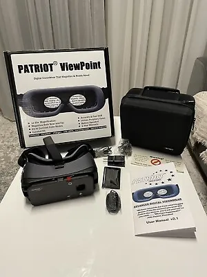 £2300 • Buy Patriot ViewPoint-101 Degrees FOV-Low Vision Glasses/Magnifier-Visually Impaired