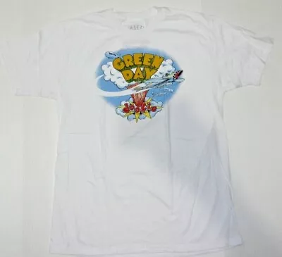 Green Day Rock Tee Dookie White Shirt New • $14.39