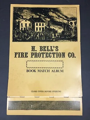 Vintage H Bell's Book Match ALBUM Matchbook Collection - UNUSED & CLEAN  • $29.95