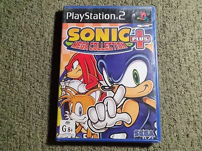 Sonic Mega Collection Plus Sony Playstation 2 PS2 Game PAL Brand New • $70