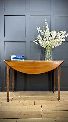 Antique Extending Mahogany Side Table / Drop Leaf Occasional / Dining Table • £310.50