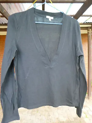 $10 • Buy Ladies Massimo Dutti Black Top Size L