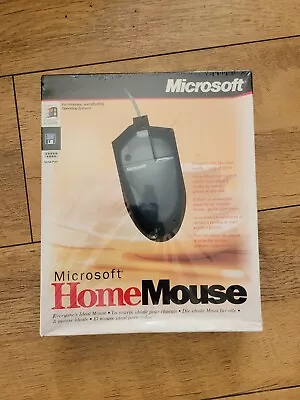 Microsoft Home Mouse 1.0 9-PIN SERIAL Mouse NEW & SEALED Retail Boxed • £40