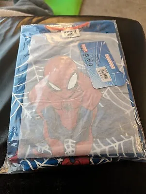 Boys Spiderman Pyjamas Age 7-8 BNWT Marvel Superhero Sleepwear • £3.99