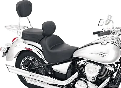 06-20 For Kawasaki VN900 MUSTANG Vintage Wide Touring Seat With Driver Backrest • $895.50