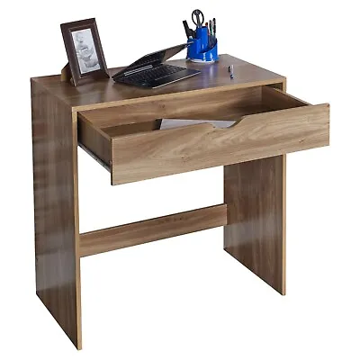 Oak Wooden Dressing Table Vanity Computer Desk Bedroom Furniture Office Drawer • £39.99