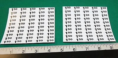 10 X (AP) Automatic Products Snack Vending Machine Price Labels 1.50 / 1.55 • $6.85