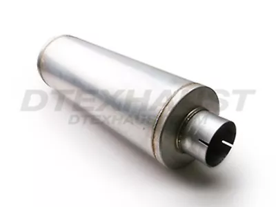 Alm-507024-30 7  Round Aluminized 30  Diesel Muffler 5  Inlet / Outlet 30  Long  • $159.99