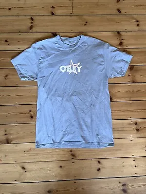 Obey City Star T-shirt Size M  • £13