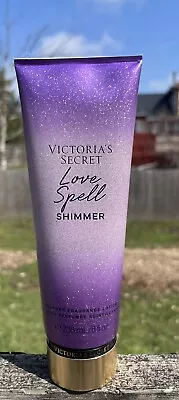 Victoria's Secret Love Spell Shimmer Fragrance Lotion Body Hand Cream 8 Oz • $14.99