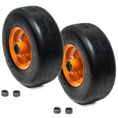 2PK Flat Free Proof Tires For Scag 483049 13x5.00-6 13x5x6 13x5-6 13x5.00x6 • $157.99