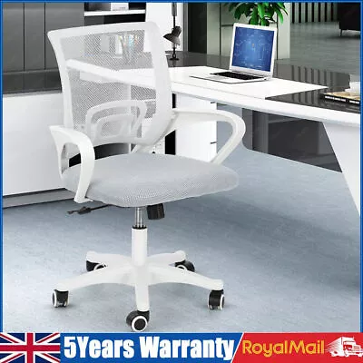 Ergonomic Mesh Home Office Chair Computer Desk Chair Swivel Adjustable Height • £35.99