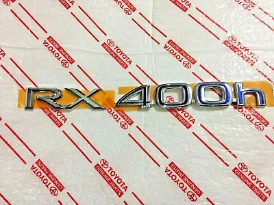 *new Lexus Rx400h Trunk Chrome Emblem Badge Oem 2006-2009 Rear Door Hybrid • $45.99